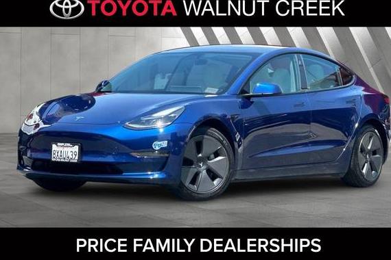 TESLA MODEL 3 2021 5YJ3E1EB4MF999809 image